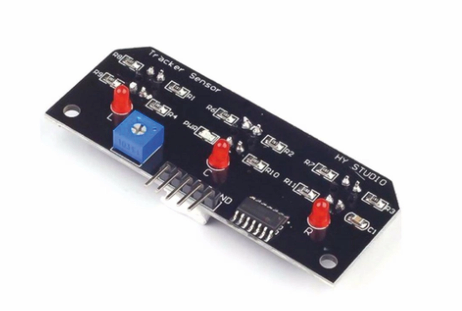 Kızılötesi 3 Kanal Çizgi TakipSensörü Modülü