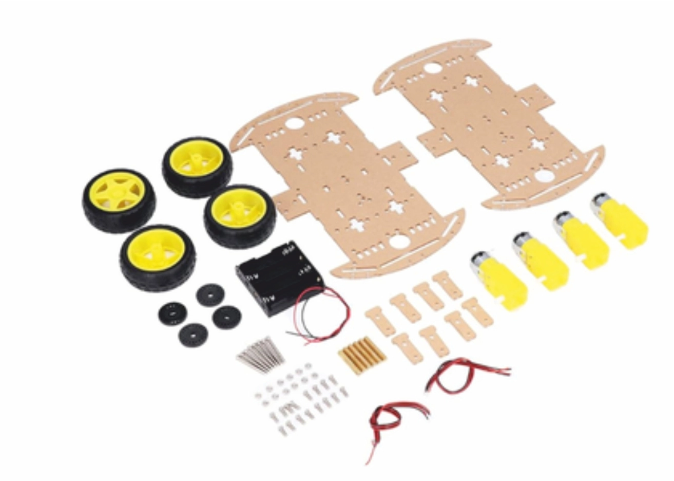 4WD Robot Araba Kiti