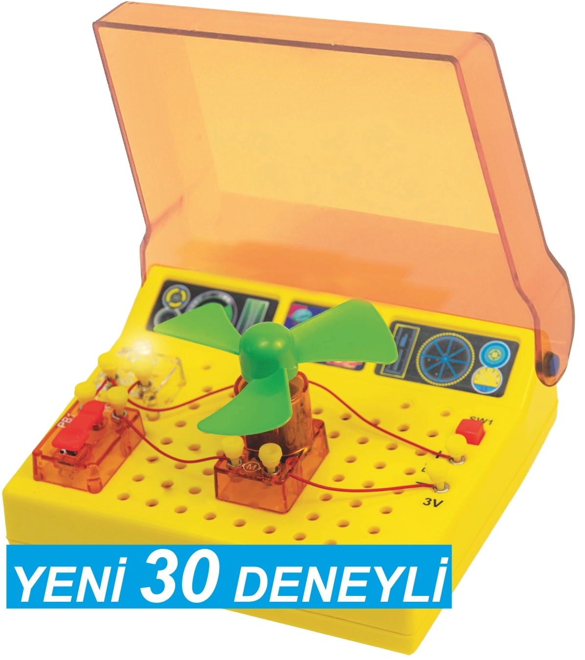 E-1 Fen Elektrik Elektronik Deney Seti 10 Adet