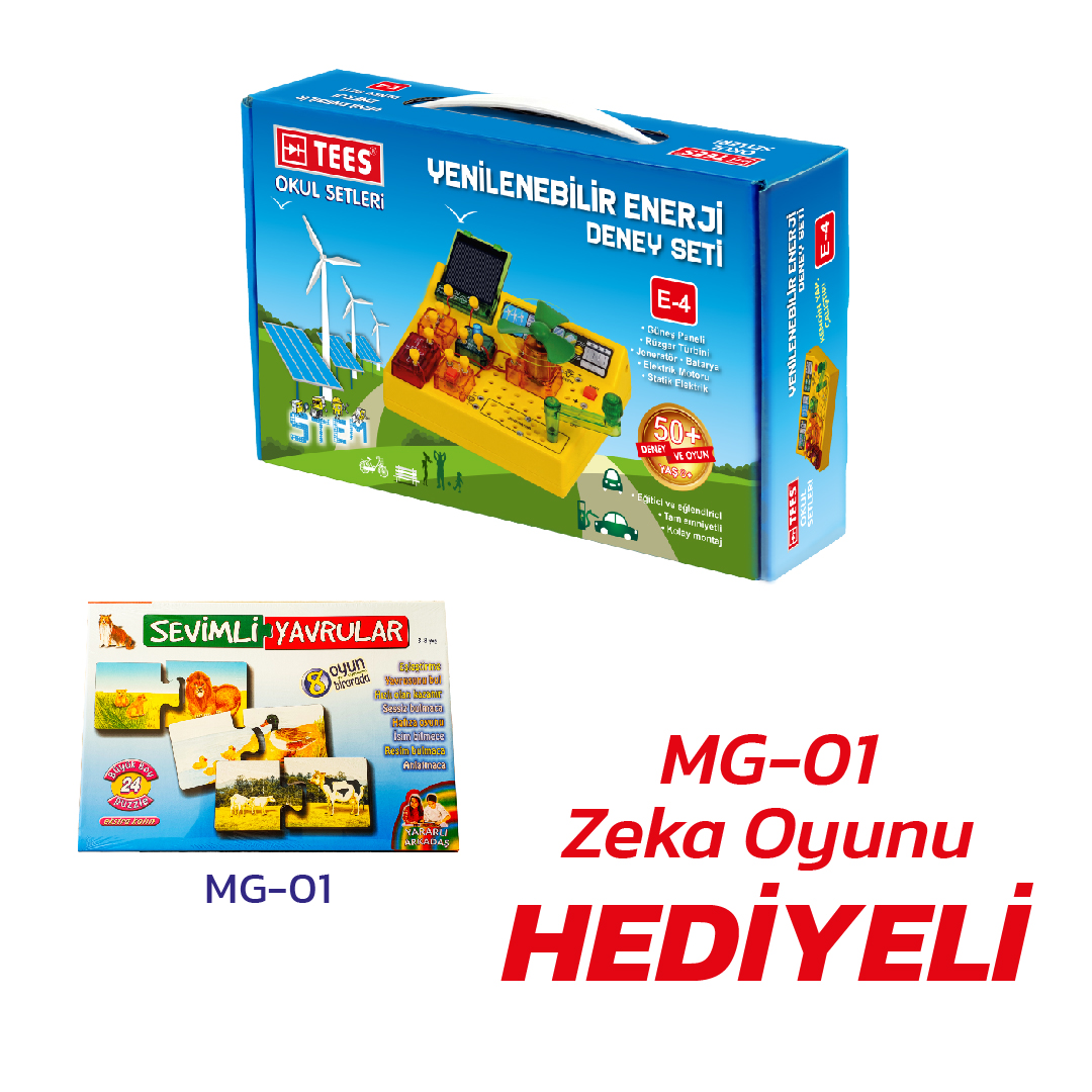 E-4 Yenilenebilir Enerji Deney Seti