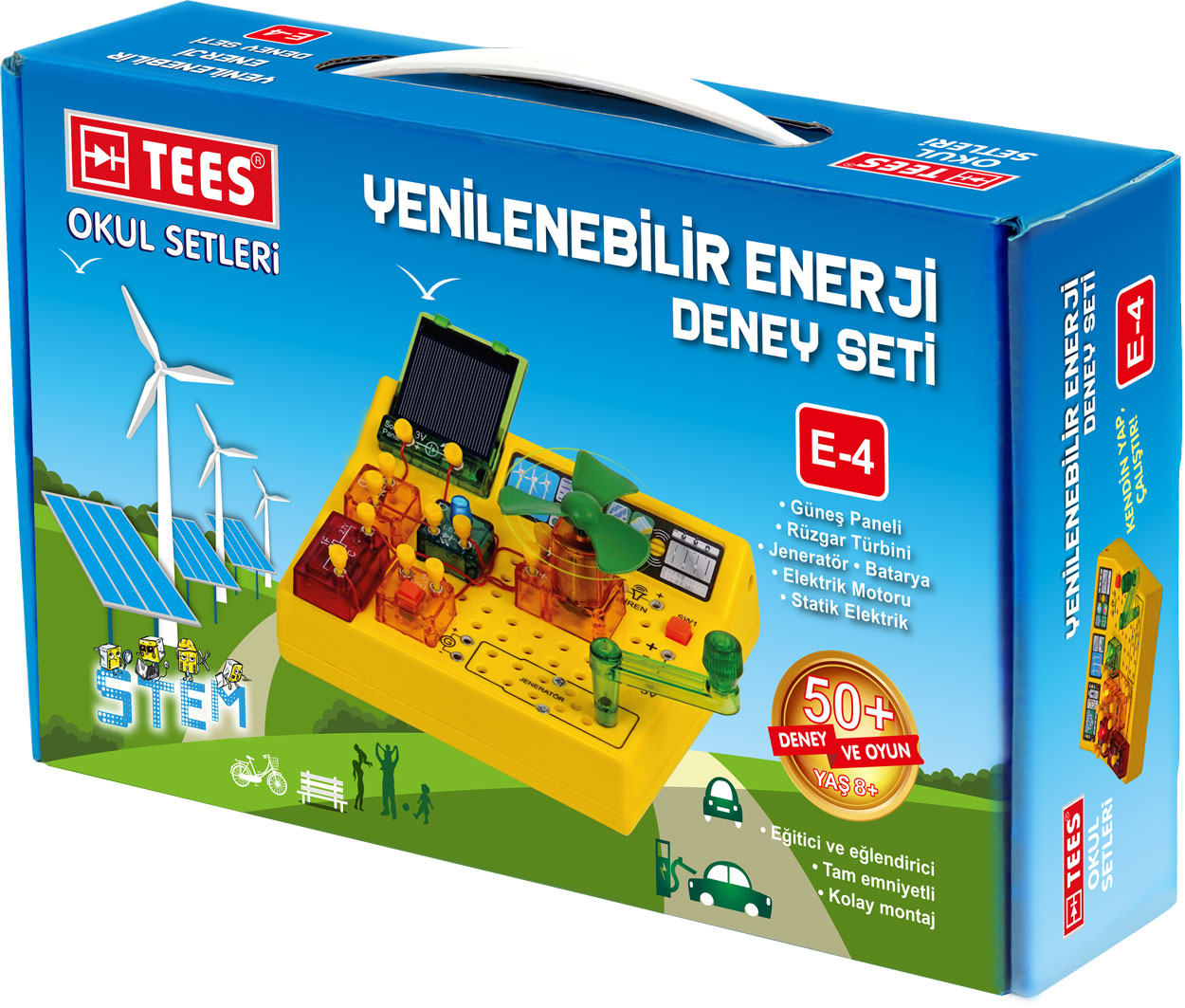 E-4 Yenilenebilir Enerji Deney Seti