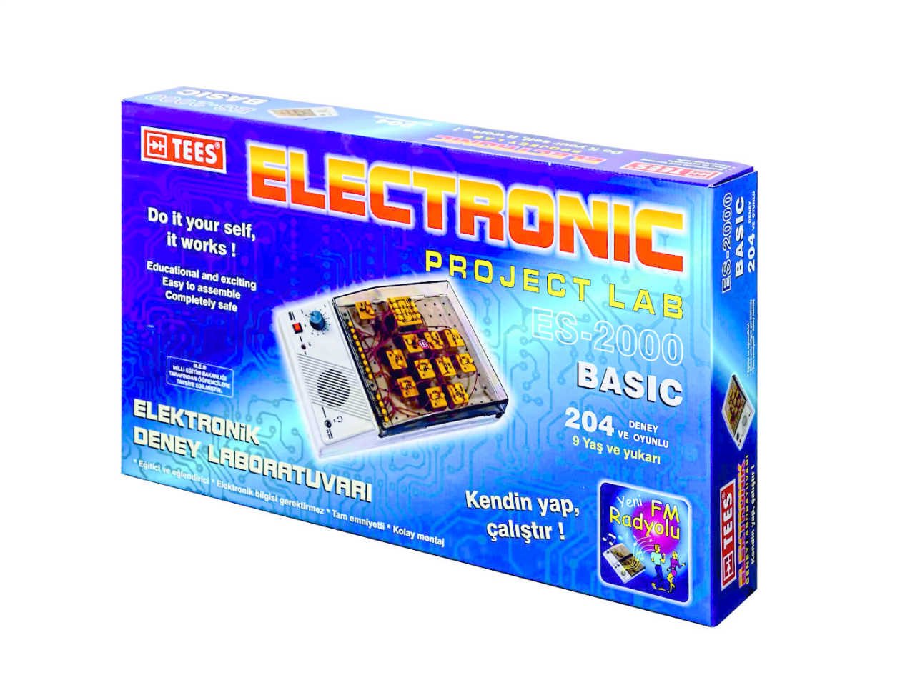 ES-2000 Basic Temel Elektronik Deney Seti