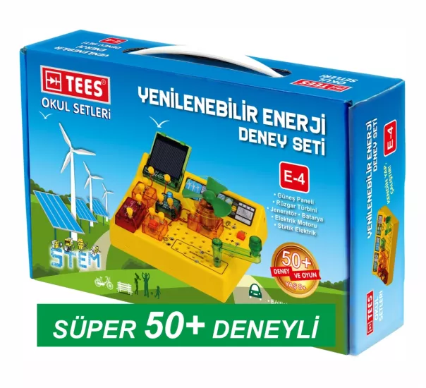 E-4 Yenilenebilir Enerji Deney Seti
