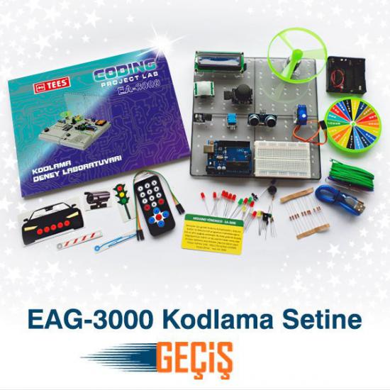 EAG-3000 Expert Kodlama Setine Geçiş