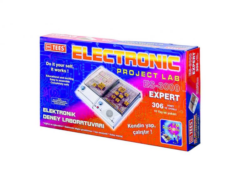 ES-3000 Expert Temel Elektronik Deney Seti
