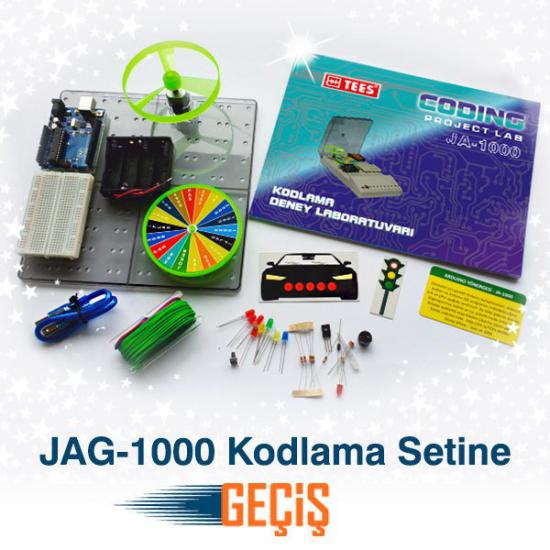 JAG-1000 Junior Kodlama Seti’ne Geçiş