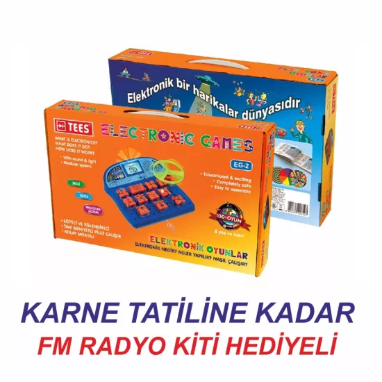 EG-2 Elektronik Oyunlar - Küçük Mühendisin Elektronik Fabrikası