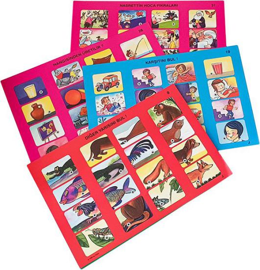 YK-101 Junior Anaokulu Yedek Bilgi Kartları