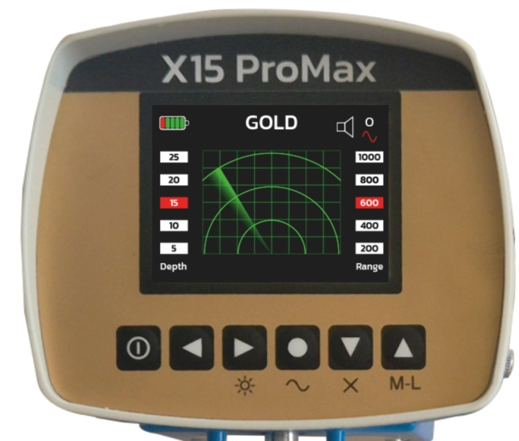 X15 ProMax UZUN MENZİLLİ DEDEKTÖR + MANYETOMETRE
